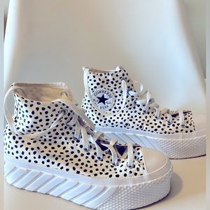 animal print platform converse!!